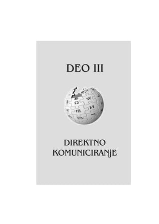 Lična prodaja kao oblik direktnog komuniciranja