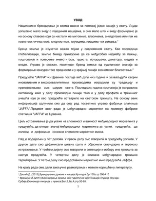 Konkurentski izazovi srpskih brendova na ino trzistu