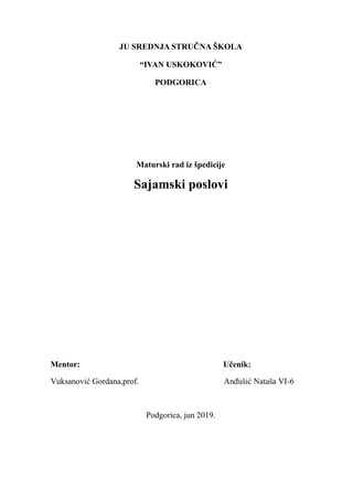 Sajamski poslovi
