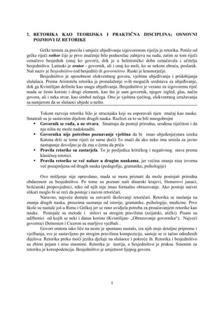 Retorika  – skripta