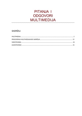 Multimedija i grafika