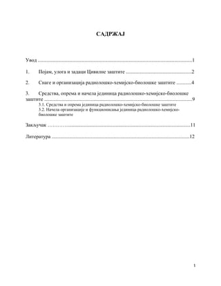 Jedinice RHB zaštite