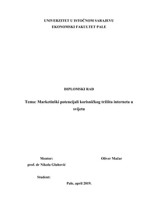 Marketinški potencijali