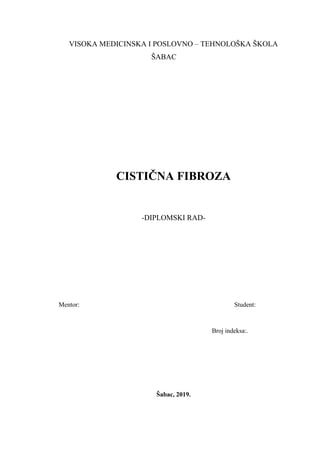Cistična fibroza