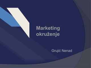 Globalno Marketing okruženje