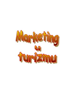 Marketing u turizmu