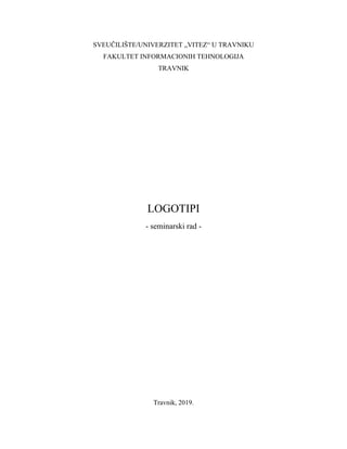 Logotipi: seminarski rad
