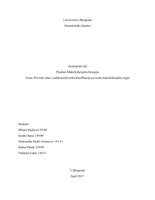 Maksilofacijalna hirurgija