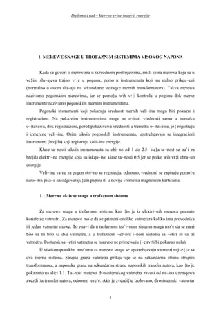 Merenje vršne snage i energije