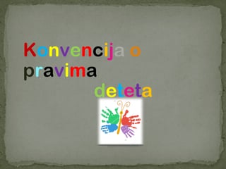 Konvencija o pravima deteta