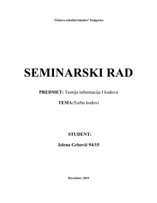 Turbo kodovi