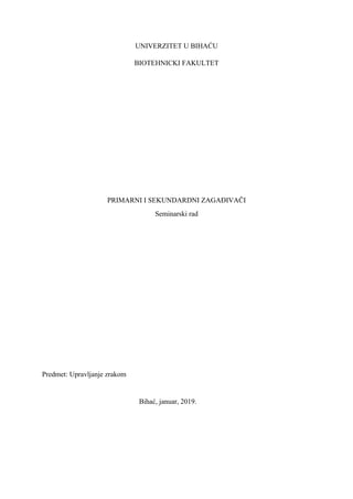 Primarni zagadjivaci