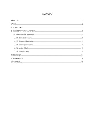 Deskriptivna statistika