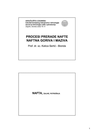 Procesi prerade nafte