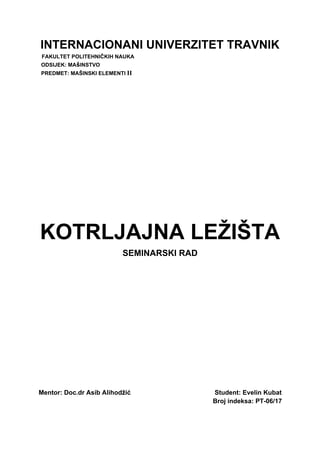 Kotrljajna ležišta
