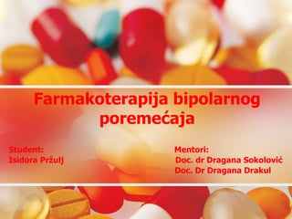 Farmakologija bipolarnog poremećaja