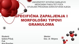 Specifična zapaljena