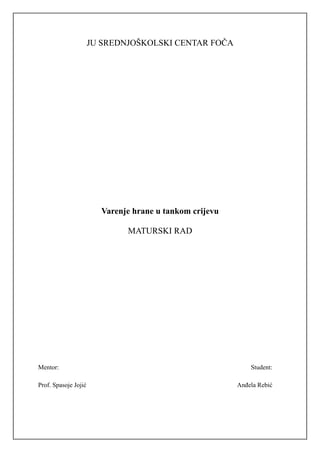 Varenje u tankom crevu