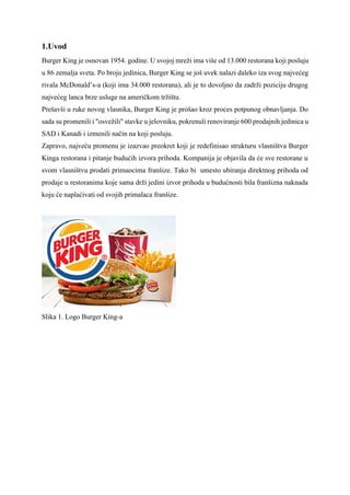 Poslovna kultura i etika Burger King-a