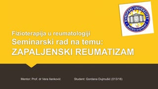 Zapaljenski reumatizam
