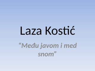 Laza Kostić