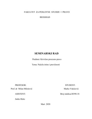 Načela istine i pravičnosti