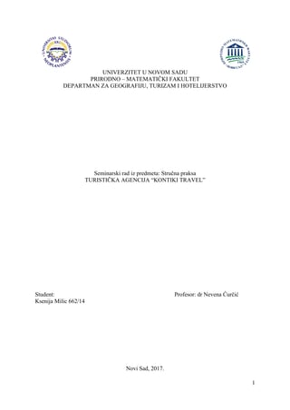 Turistička agencija KONTIKI TRAVEL