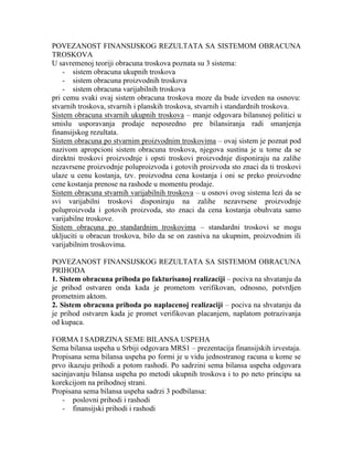 Finanisijska analiza – analiza finan.rezultata