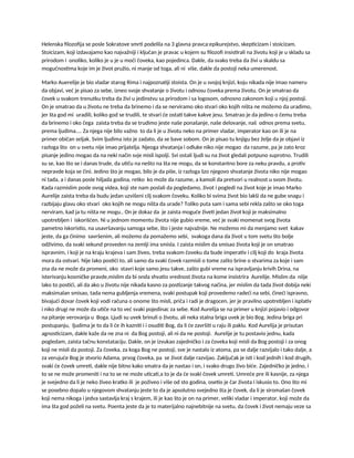 Marko Aurelije i stoicizam