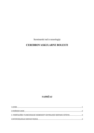 Cerebrovaskularne bolesti