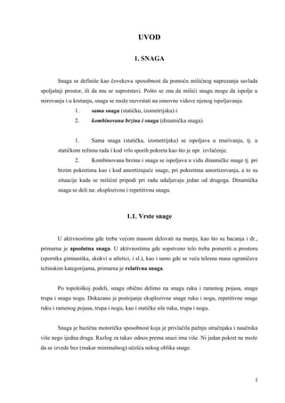 Razvoj eksplozivne snage nogu kod košarkaša