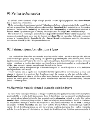 Istorija – Drugi deo