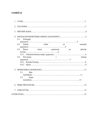 Socijalno medicinski aspekt gojaznosti