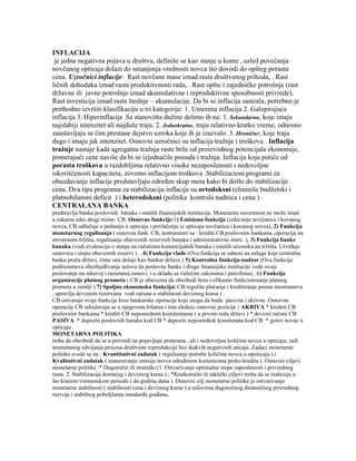 Monetarne i javne finansije