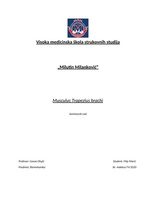 Muscuculus Trapezius