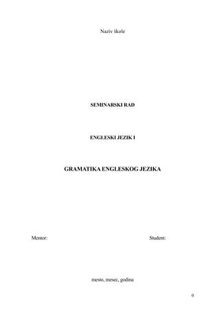 Gramatika engleskog jezika