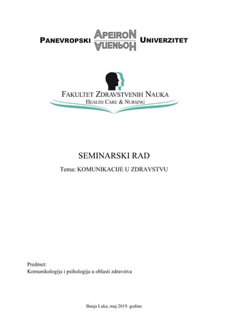 Neverbalna komunikacija