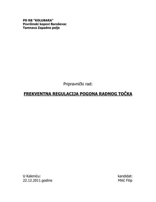 Frekfentna regulacija