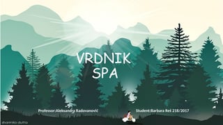 Vrdnik SPA