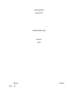 Prekidanje razgovora- menadžment