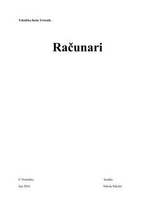Logički i kontekstni podaci, organizacija podataka i datoteke