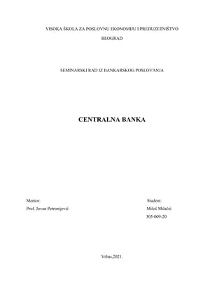 Centralna banka