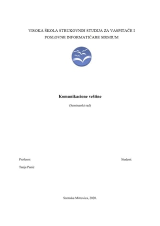 Komunikacione veštine