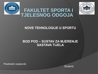 Merenje sastava tela