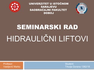 Hidraulični liftovi