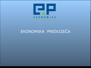 Pojam i vrste preduzeca