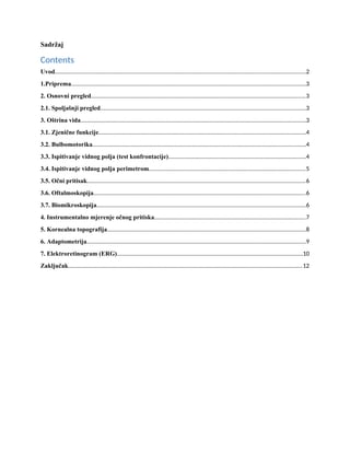 Oftalmološki pregled