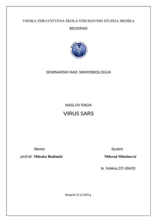 Virus Sars