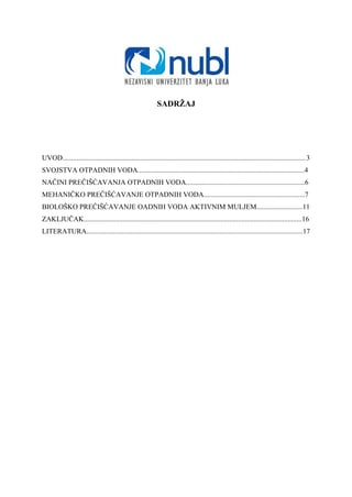 Preciscavanje otpadnih voda