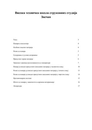 Požari i eksplozije